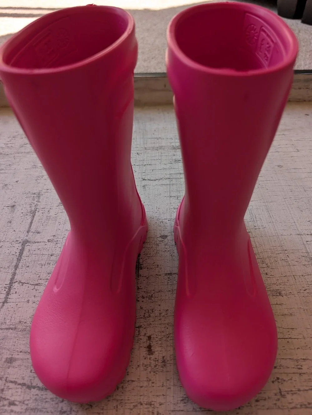 Birkenstock Bright Pink Rain Boots